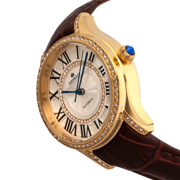 NWT Automatic Genuine Leather Band Watch main image 4
